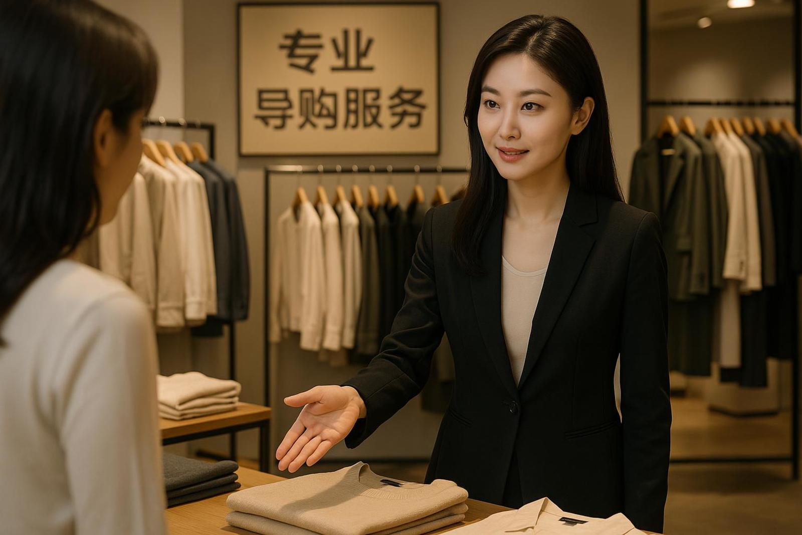 服装导购员核心销售理念与原则 从心出发，以客为尊